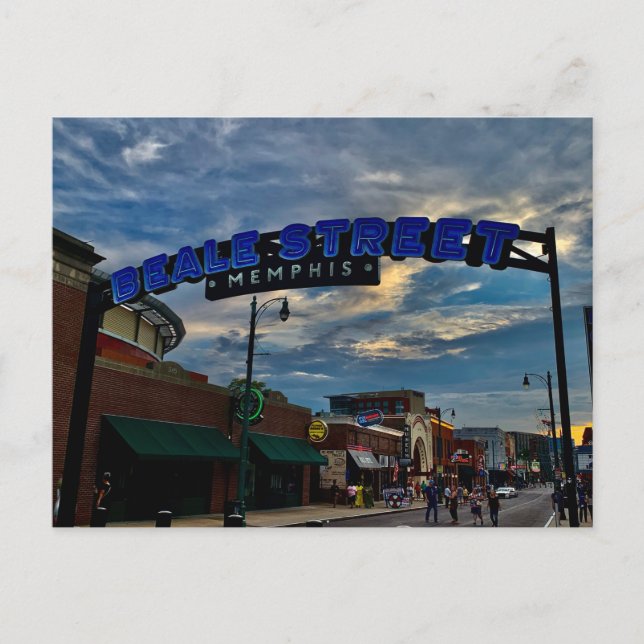 Postal Calle Beale (Anverso)