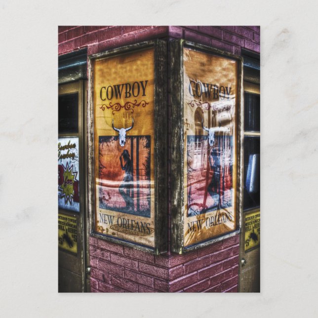 Postal Calle Bourbon (Anverso)