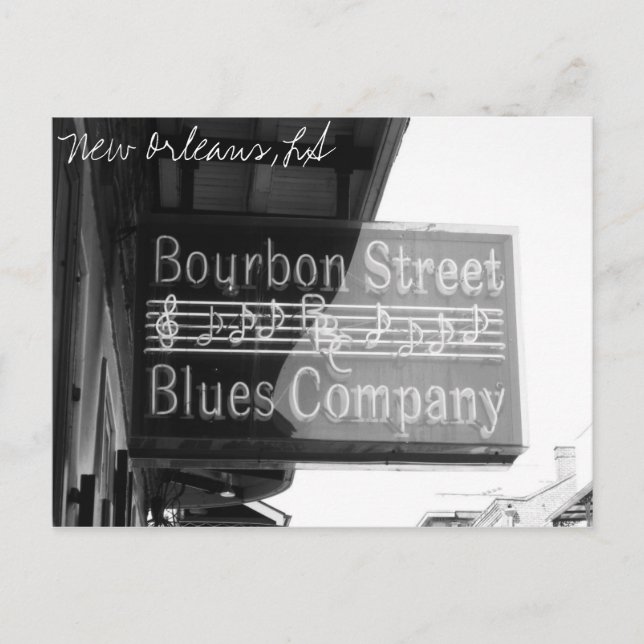 Postal Calle Bourbon (Anverso)