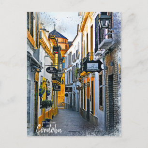 Postal Calle Córdoba - España Postcard