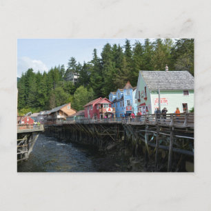 Postal Calle Creek en Ketchikan