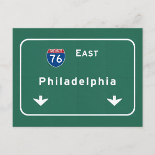 Postal Calle de Autopistas Interstate Philadelphia pa :