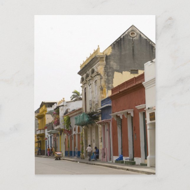 Postal Calle de Cartagena (Anverso)