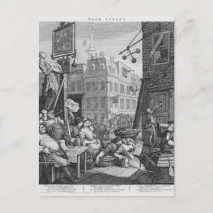 Postal Calle de Cervezas, 1751