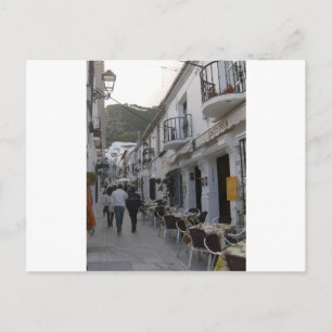 Postal Calle de Mijas, España