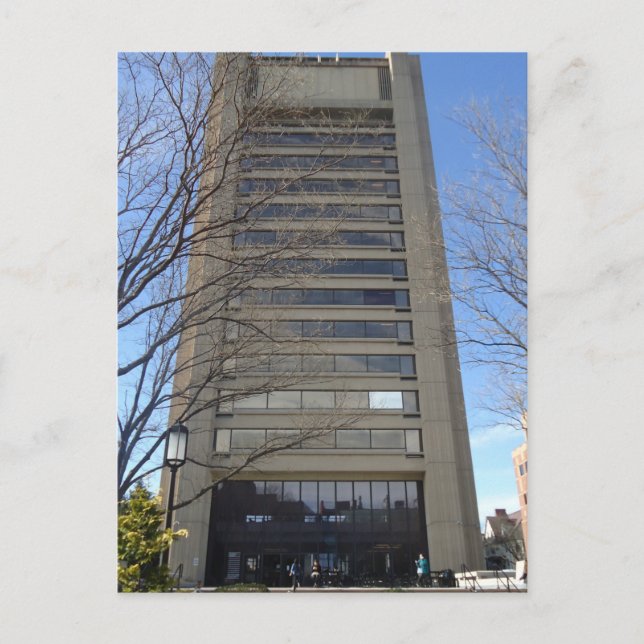 Postal Calle de Thayer, zona este, Providence, RI (Anverso)