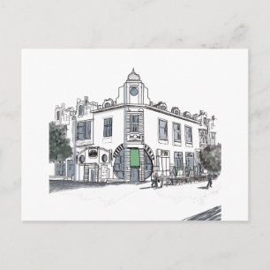 Postal calle del casco antiguo