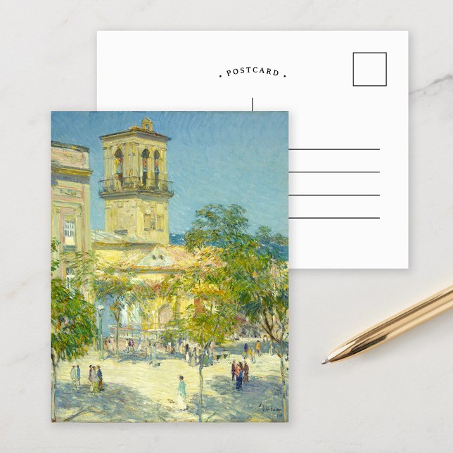 Postal Calle del Gran Capitán | Childe Hassam (Subido por el creador)