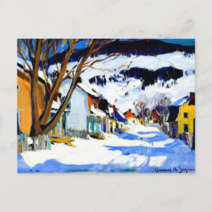 Postal Calle del pueblo, Bair-Saint Paul