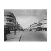 Calle Dizengoff en Tel Aviv en los años 30