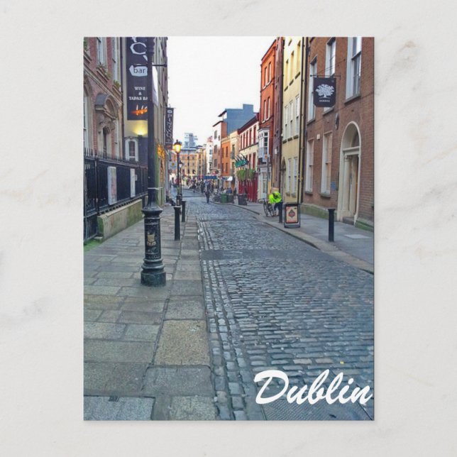 Postal Calle Dublin (Anverso)