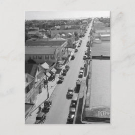 Postal Calle Duval, clave oeste de Florida 1938