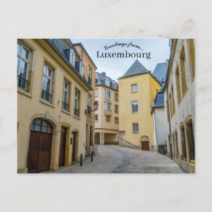 Postal Calle en Luxemburgo