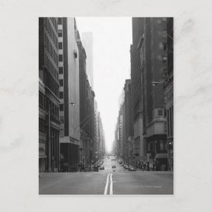 Postal Calle en Nueva York
