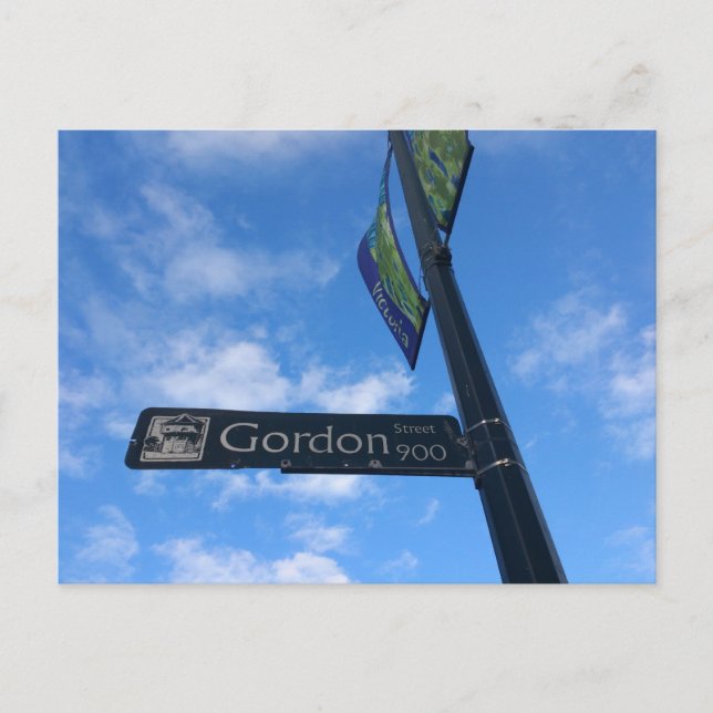 Postal Calle Gordon (Anverso)