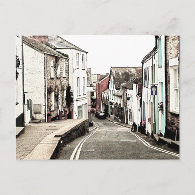 Postal Calle Harbour (Anverso)