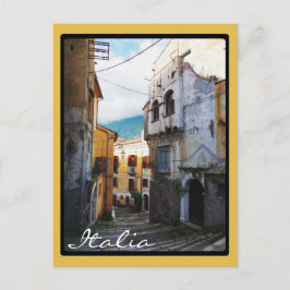 Postal Calle italiana estrecha
