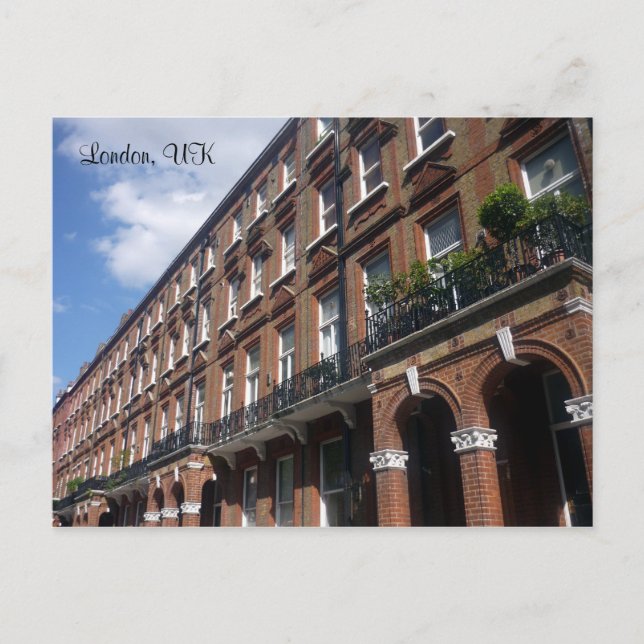 Postal calle londres (Anverso)