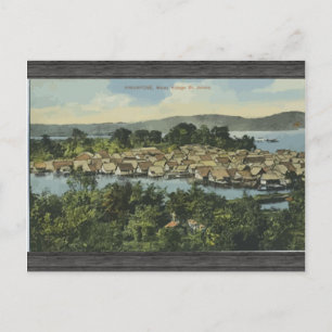 Postal Calle Malley Valley de Singapur , Vintage