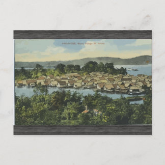 Postal Calle Malley Valley de Singapur , Vintage