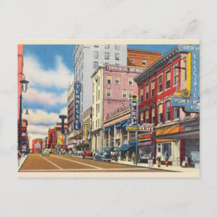 Postal Calle, mirando al norte, Knoxville, Tennessee