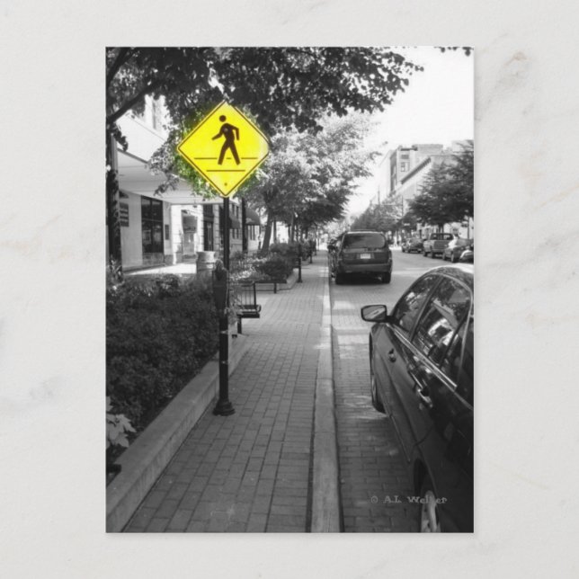 Postal Calle Monroe (Anverso)