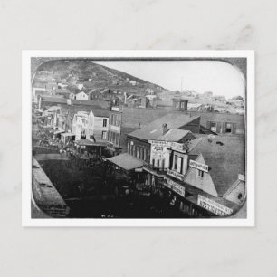 Postal Calle Montgomery San Francisco California 1850
