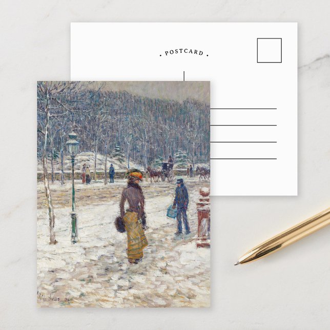 Postal Calle Nueva York | Childe Hassam (Subido por el creador)