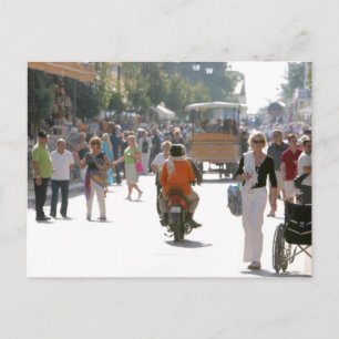 Postal Calle ocupada en Katakolon, Grecia