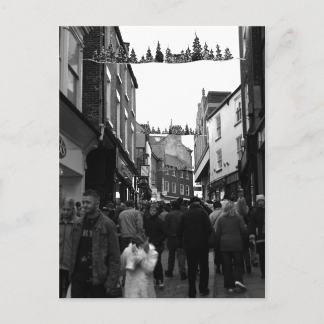 Postal Calle principal de Durham (Anverso)