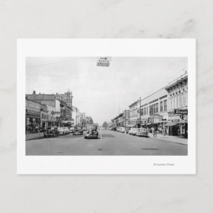 Postal Calle principal en Walla Walla, WA Photography