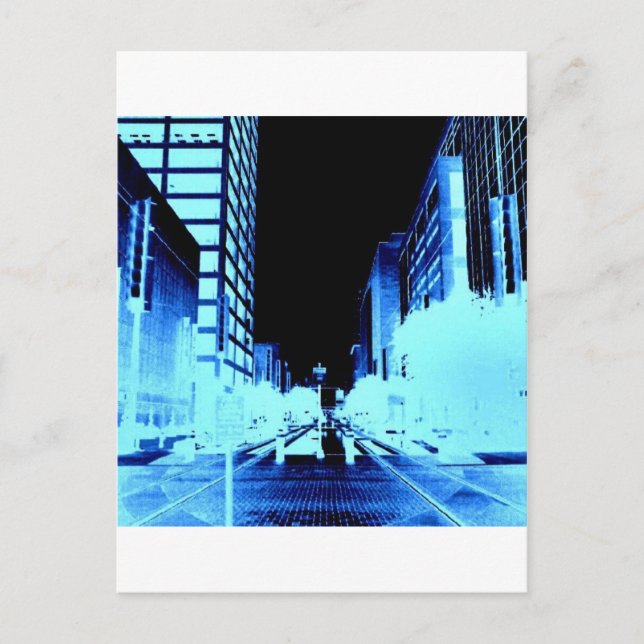 Postal Calle principal Houston (Anverso)