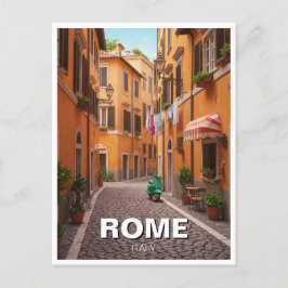 Postal Calle Roma Cobblestone