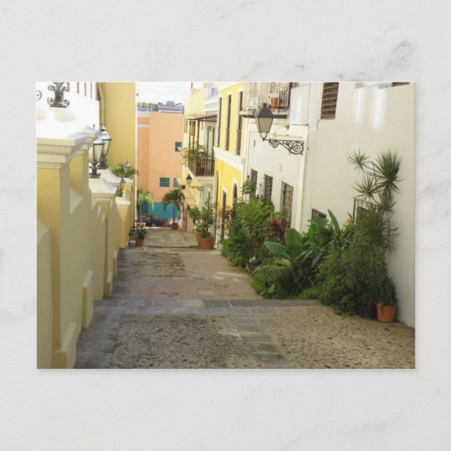 Postal Calle San Juan (Anverso)
