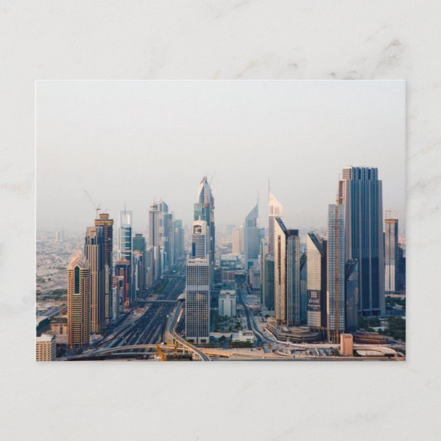 Postal Calle Sheikh Zayed (Anverso)