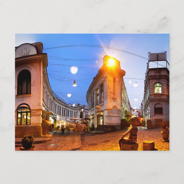 Postal Calle Sioni (Anverso)