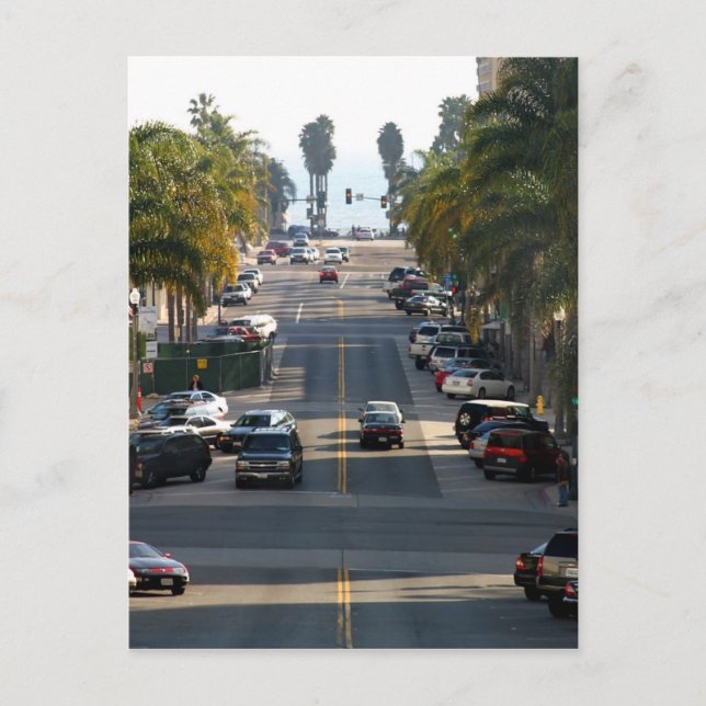 Postal Calle Ventura de California (Anverso)