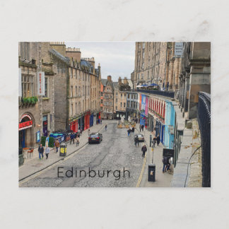 Postal Calle Victoria de Edimburgo