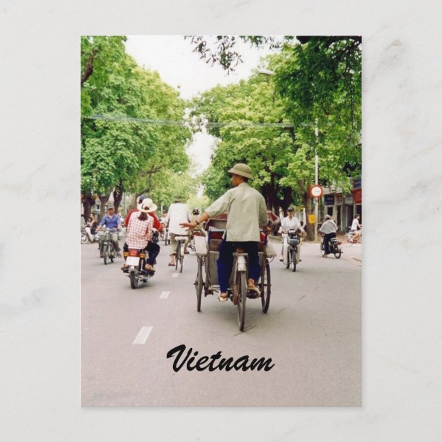 Postal calle vietnam (Anverso)