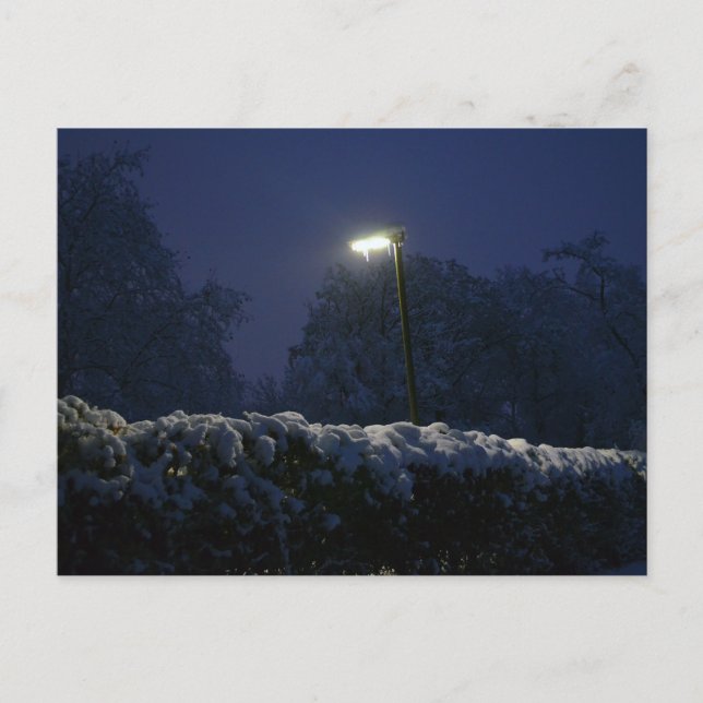 Postal Calle Winter wonderland (Anverso)