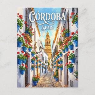 Postal Calleja de las Flores España