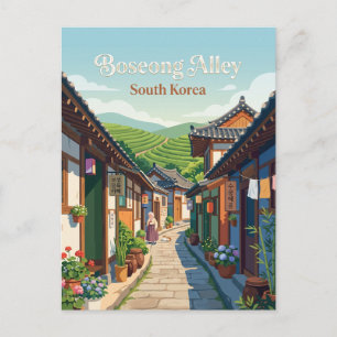 Postal Callejón de Boseong, Boseong Corea del Sur