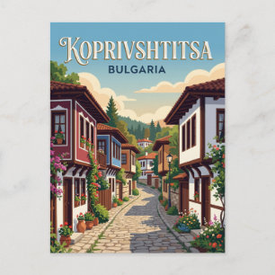 Postal Callejón de Koprivshtitsa Bulgaria