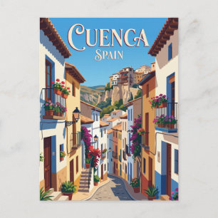 Postal Callejón en Cuenca España