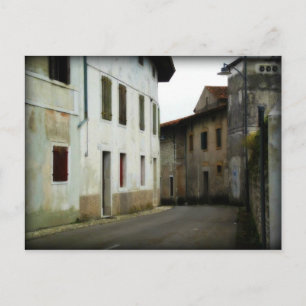 Postal Calles de Aviano