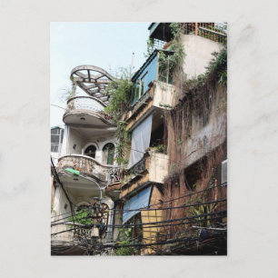 Postal Calles de Hanói