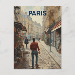 Postal Calles de París