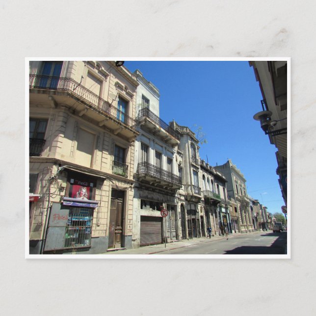 Postal calles montevideo (Anverso)