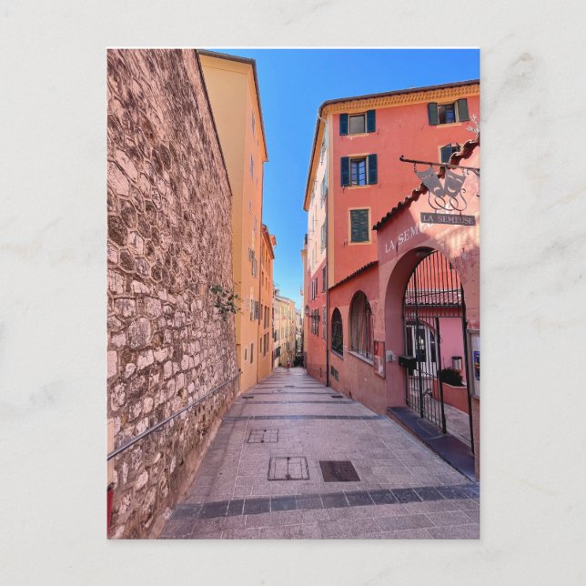 Postal Calles Quaint French (Anverso)