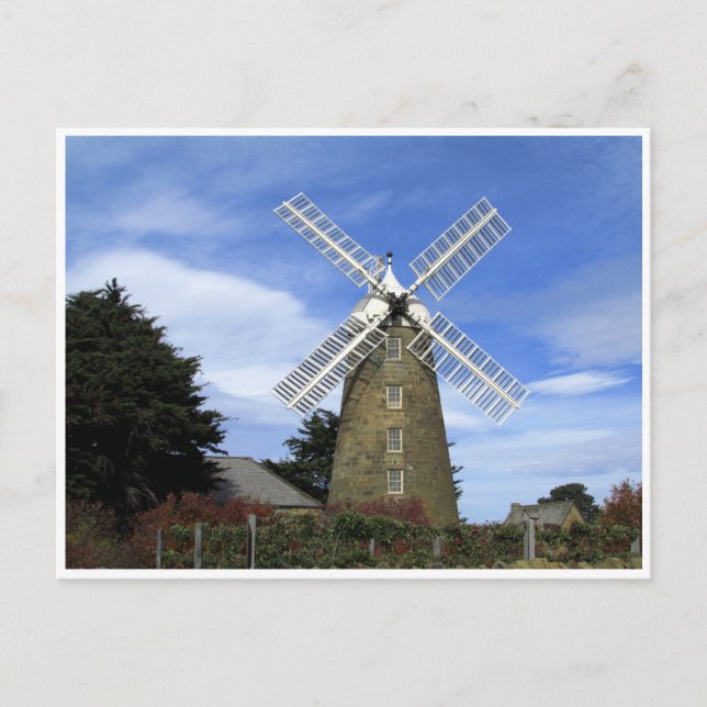 Postal callington mill tassie (Anverso)